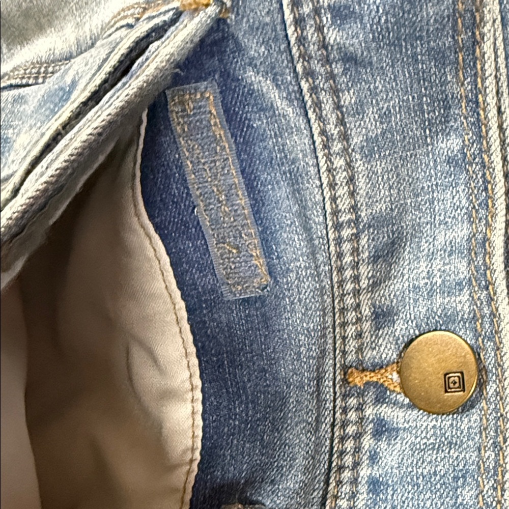 5.11 Tactical Light Blue Penelope Denim Jacket  Style # 38080 SKU1423 - Picture 5 of 9